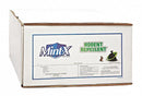 Mint-X Rodent-Repellent Recycled Trash Bag, 60 gal., LLDPE, Flat Pack, Clear, PK 100 - MX3858XHC