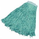 Rubbermaid Side Gate Synthetic String Wet Mop Head, Green - FGF13200GR00