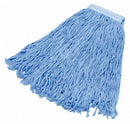 Rubbermaid Side Gate Synthetic String Wet Mop Head, Blue - FGF13100BL00
