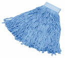 Rubbermaid Clamp Synthetic String Wet Mop Head, Blue - FGF13600BL00