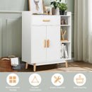 Floor Storage Cabinet Free Standing Cupboard Chest