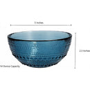 Vintage Glassware Collection 5 Inch Cereal Salad Dessert Snack All-Purpose Bowl 6 Pack  Sage Green  14 Ounce (6 Pack)