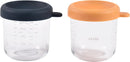 Glass Baby Food Jars - Midnight