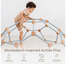 Wooden Climbing Toy for Toddlers 3-6 - Pacific Blue