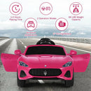 12V Kids Ride On Car Maserati GranCabrio Licensed w/ Remote Control& Lights - Pink