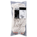 Rubbermaid Cotton/Synthetic Cut-End Blend Mop Head, 24Oz, 1" Band, White, 12/Carton - RCPF51812WHI