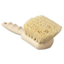 Boardwalk Utility Brush, Tampico Fill, 8 1/2" Long, Tan Handle - BWK4208