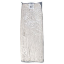 Boardwalk Mop Head, Premium Standard Head, Cotton Fiber, 32Oz, White, 12/Carton - BWK232C
