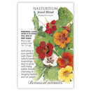 Nasturtium, Jewel Blend Botanical Interests Seeds