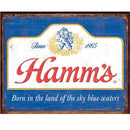 Desperate Enterprises, Hamm's Blue Waters Tin Sign