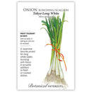 Botanical Interests, Onion, Bunching Tokyo Long White