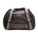 Bergan Comfort Carrier, Black and Brown, Small