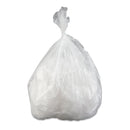 Inteplast High-Density Commercial Can Liners, 10 Gal, 6 Microns, 24" X 24", Natural, 1,000/Carton - IBSS242406N
