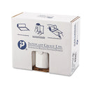 Inteplast Low-Density Commercial Can Liners, 33 Gal, 0.8 Mil, 33" X 39", White, 150/Carton - IBSSL3339XHW