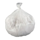 Inteplast High-Density Interleaved Commercial Can Liners, 33 Gal, 11 Microns, 33" X 40", Clear, 500/Carton - IBSS334011N