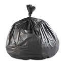 Inteplast High-Density Commercial Can Liners, 60 Gal, 22 Microns, 43" X 48", Black, 150/Carton - IBSS434822K