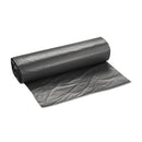 Inteplast High-Density Interleaved Commercial Can Liners, 45 Gal, 16 Microns, 40" X 48", Black, 250/Carton - IBSS404816K