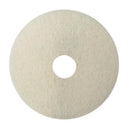 Gator 17 in. D Non-Woven Natural/Polyester Fiber Floor Polishing Pad White, Pack of 5