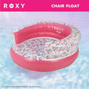 Floral Inflatable Pool Chair Float - White Floral/Pink
