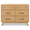 Otto 6-Drawer Dresser - Honey