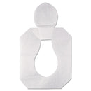 Hospeco Health Gards Toilet Seat Covers, Half-Fold, White, 250/Pack, 4 Packs/Carton - HOSHG1000