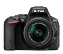 Nikon D5500 DX Digital SLR Camera w/ 18-55mm DX VR II Lens Black