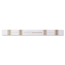 Royal Toilet Seat Bands, Brown/White, Paper, 2000/Carton - RPPRHM3