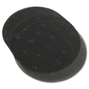 Boardwalk Sanding Screens, 20" Diameter, 80 Grit, Black, 10/Carton - BWK50208010