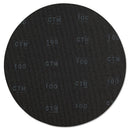 Boardwalk Sanding Screens, 20" Diameter, 100 Grit, Black, 10/Carton - BWK502010010