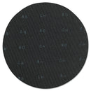 Boardwalk Sanding Screens, 20" Diameter, 80 Grit, Black, 10/Carton - BWK50208010