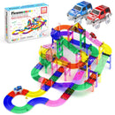 100 PCS Magnetic Race Track Building Set