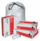 Tough Guy Trash Bag, 23 gal., LLDPE, Coreless Roll, Clear, PK 200 - 15E444