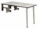 WingIts Length 26-1/2", Adjustable, Phenolic, ADA Portable Tub Bench, White - WHPTB265150PW