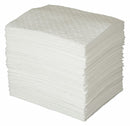 Brady 19 in Absorbent Pad, Fluids Absorbed: Oil-Based Liquids, Light, 12 gal, 50 PK - OP100-2