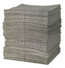 Brady 17 in Absorbent Pad, Fluids Absorbed: Universal, Light, 34 gal, 200 PK - BPU200