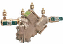 Watts Reduced Pressure Zone Backflow Preventer, Bronze, Watts 909 Series, FNPT Connection - 3/4 LF909-QT