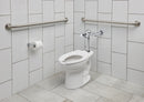 American Standard Elongated, Floor, Flush Valve, Toilet Bowl, 1.1/1.6 Gallons per Flush - 2234001.02