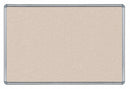 MooreCo Push-Pin Bulletin Board, Vinyl, 48"H x 72"W, Cream - 311PG-66