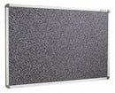 MooreCo Push-Pin Bulletin Board, Recycled Rubber, 48"H x 120"W, Black - 321RK-96