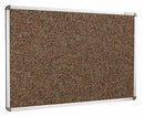 MooreCo Push-Pin Bulletin Board, Recycled Rubber, 48"H x 120"W, Tan - 321RK-95