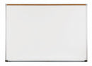 MooreCo Gloss-Finish Porcelain Dry Erase Board, Wall Mounted, 48 inH x 96 inW, White - E2H2AH