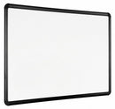 MooreCo Gloss-Finish Porcelain Dry Erase Board, Wall Mounted, 24"H x 36"W, White - E2H2PB-T1