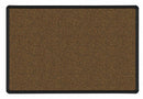 MooreCo Push-Pin Bulletin Board, Splash Cork, 48 inH x 72 inW, Black - E300PG-T1
