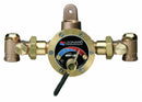 Leonard 3/4 in FNPT Inlet Type Steam and Water Mixing Valve, Chrome-Plated Lead Free Bronze, 30 gpm - TMS-50-CP