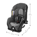 Evenflo Tribute LX Convertible Car Seat - Saturn Gray