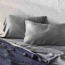 400 Thread Count Rayon from Bamboo Pillowcases - Dark Gray