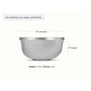 4 qt Medium Stainless Steel Strainer