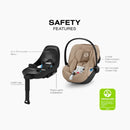 G Pro Comfort Extend Infant Car Seat - Almond Beige