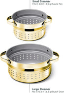 Small Food Steamer - Gold