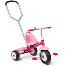 Deluxe Steer & Stroll Trike Toy - Pink